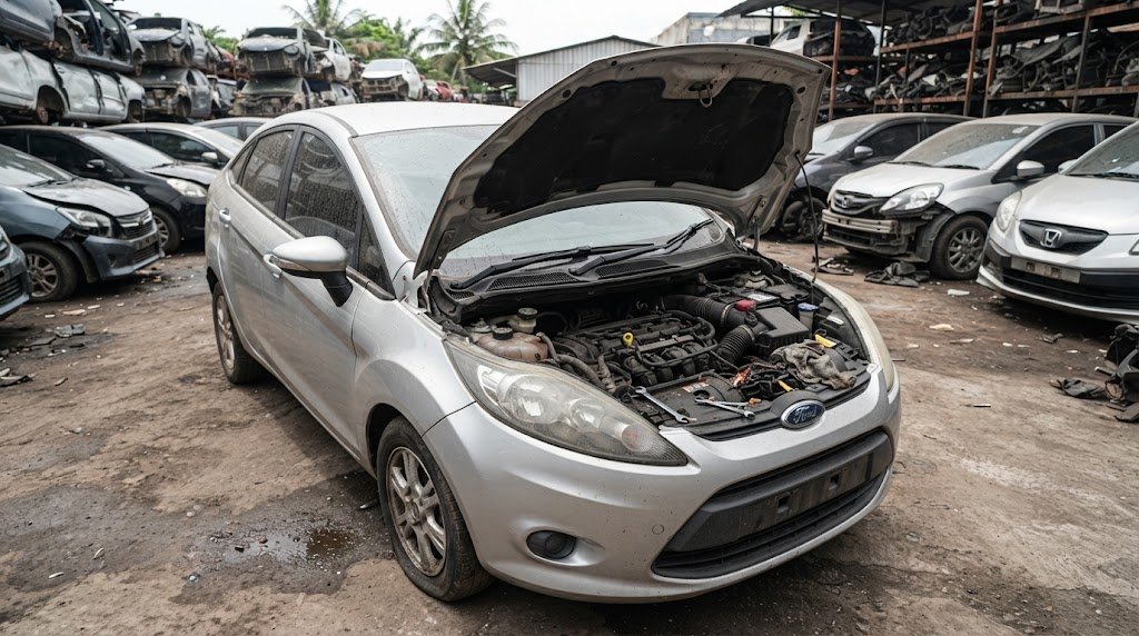Mechanically damaged vehicle — Omni Corp Auto Salvage