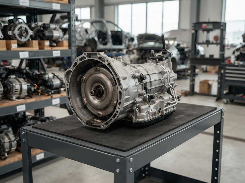 Recovered used vehicle transmission or gearbox