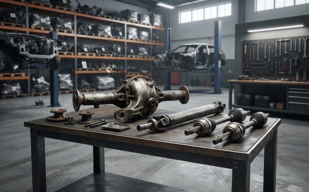 Salvaged Drivetrain Components