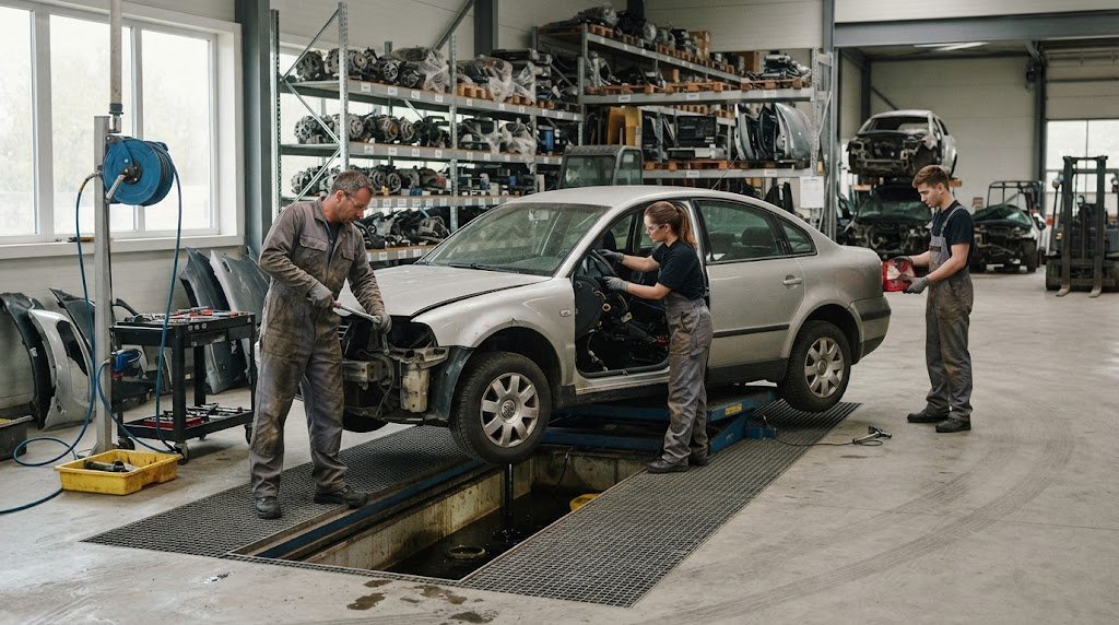 Professional automotive recycling and vehicle dismantling