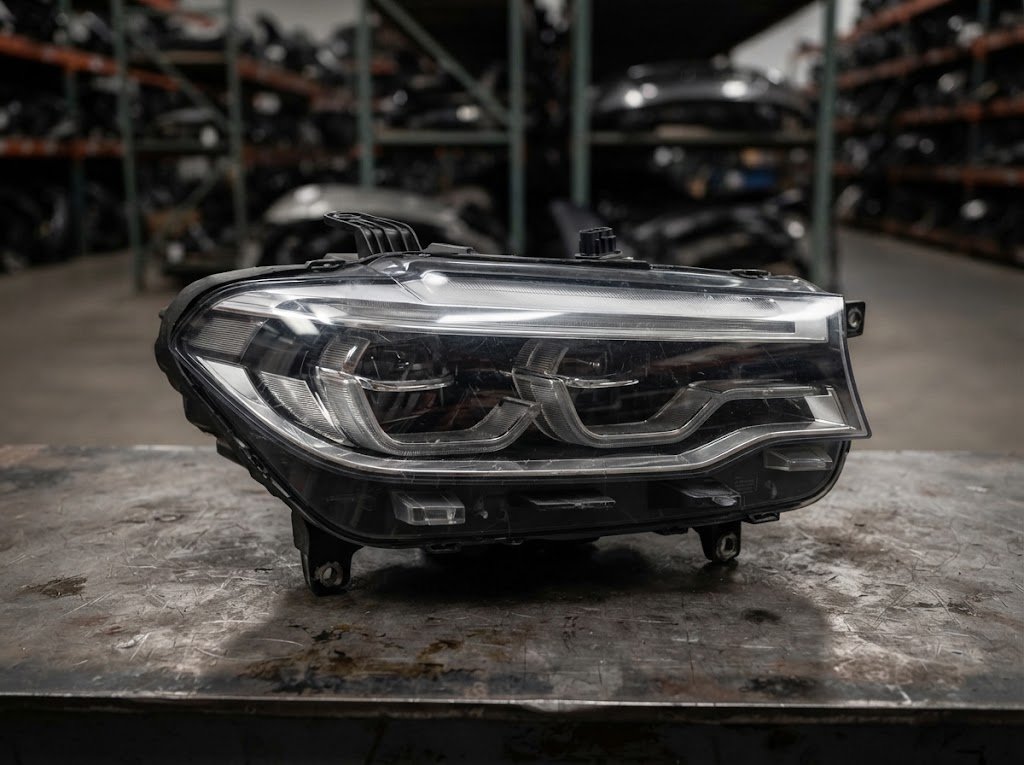 Used OEM Headlight Lighting Assembly