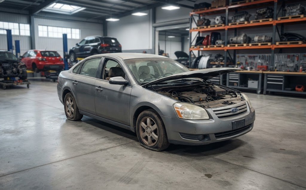 Non running vehicle