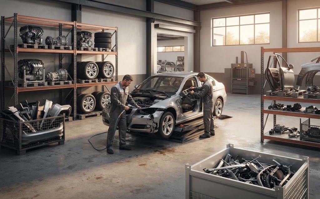 Automotive resources recovered through responsible recycling